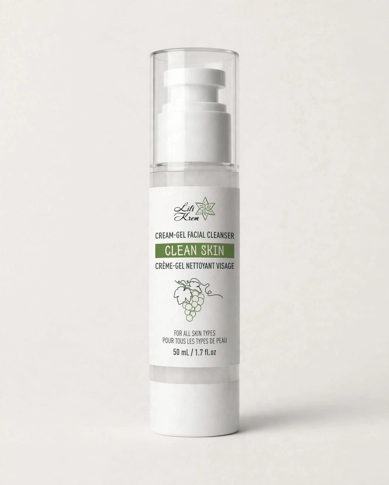 Cream-Gel Facial Cleanser "Clean Skin"