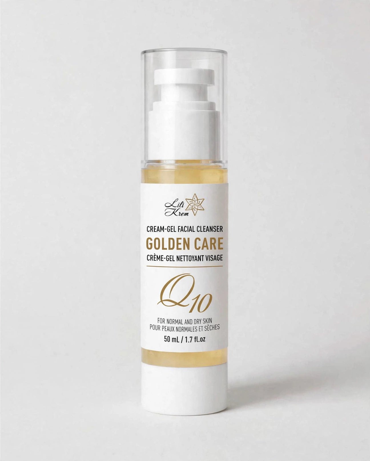 Cream-Gel Facial Cleanser "Golden Care"